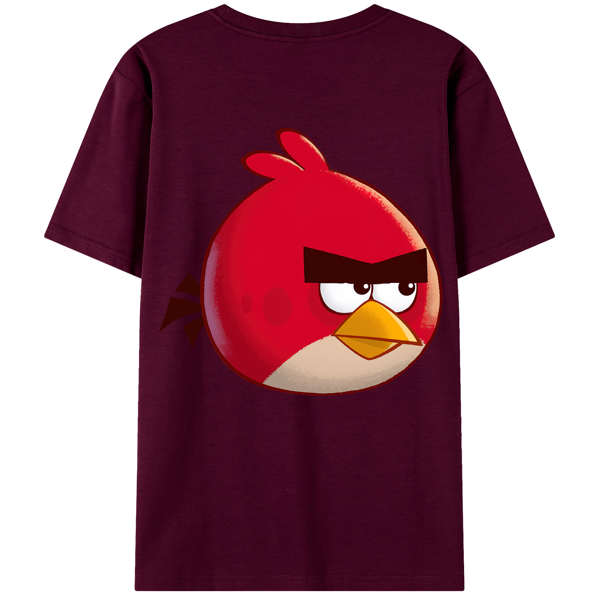 （画像用） Angry Birds アングリーバード レディース半袖Tシャツ(バックプリント)